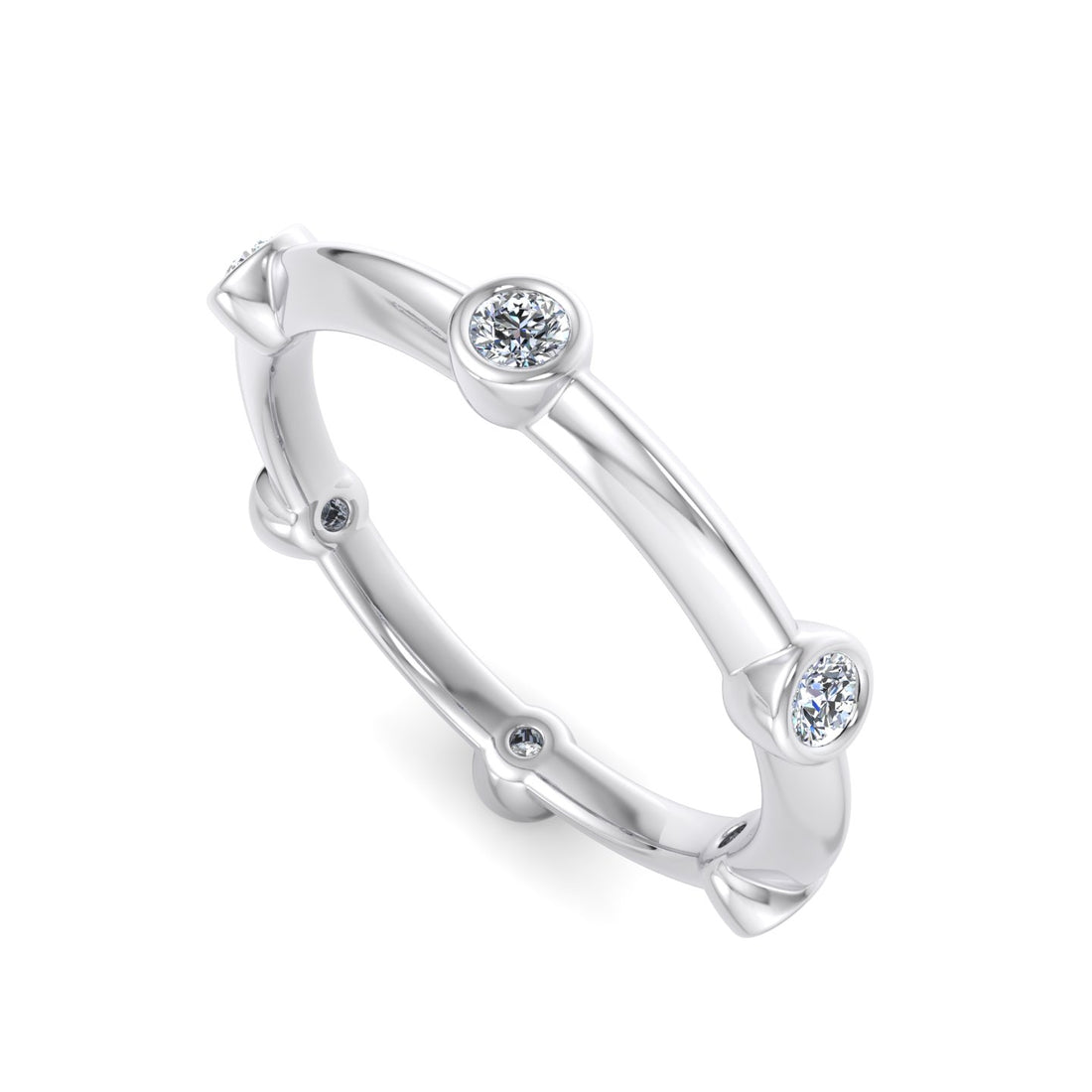 Eternal Circle Diamond Ring - Krishnashray