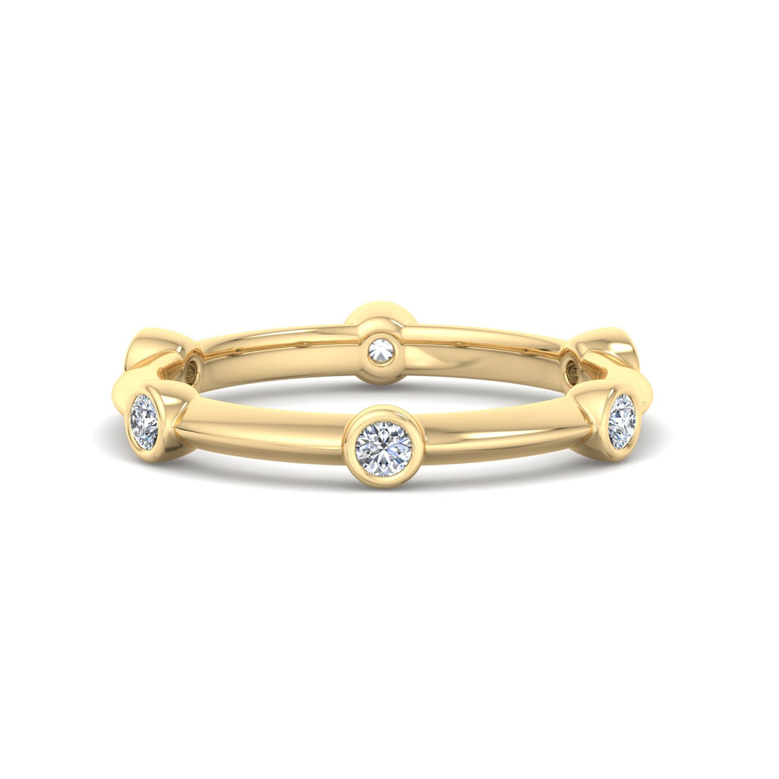 Eternal Circle Diamond Ring - Krishnashray