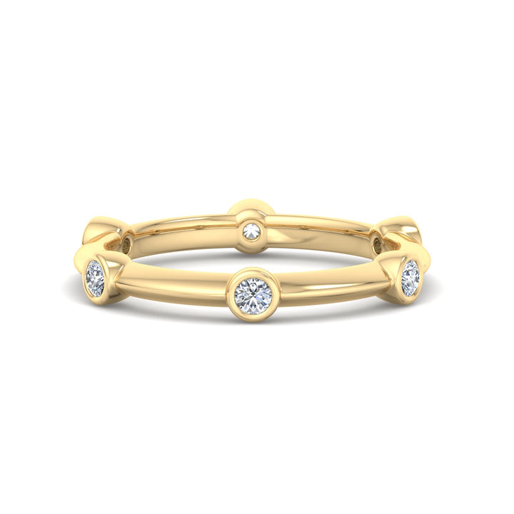 Eternal Circle Diamond Ring - Krishnashray
