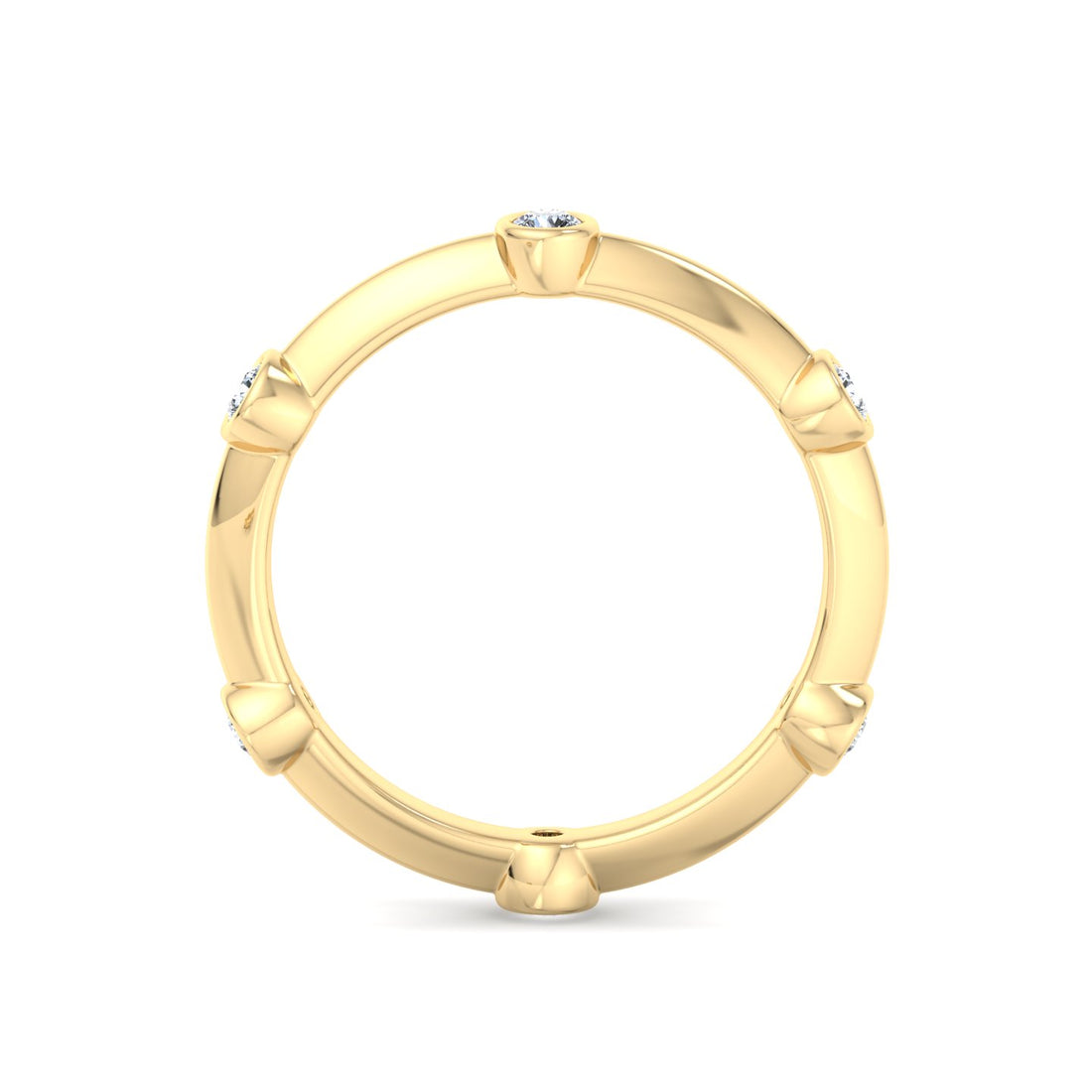 Eternal Circle Diamond Ring - Krishnashray