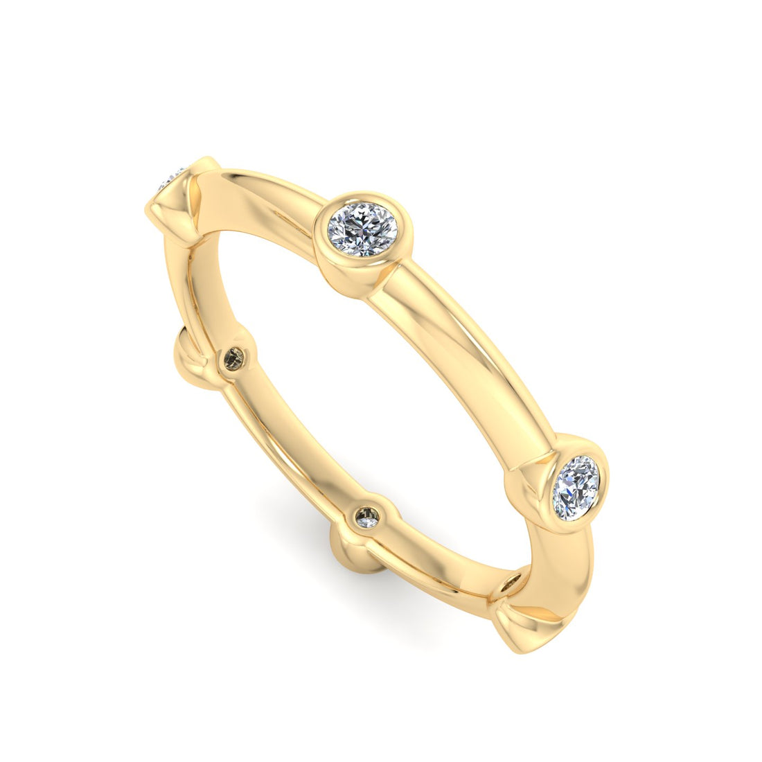Eternal Circle Diamond Ring - Krishnashray