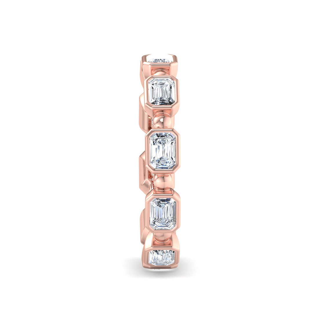 Emerald Cut Diamond Ring - Krishnashray