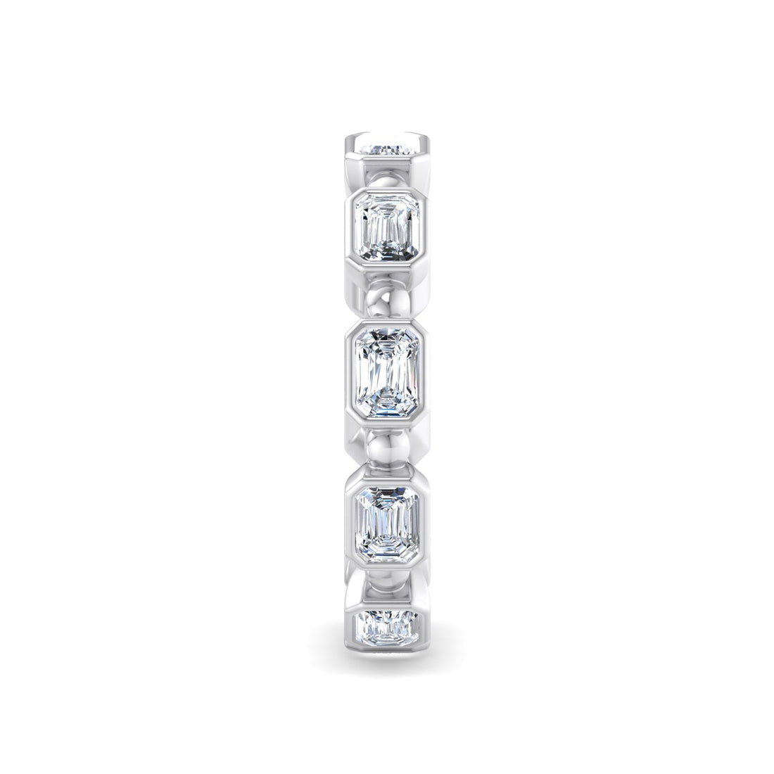 Emerald Cut Diamond Ring - Krishnashray