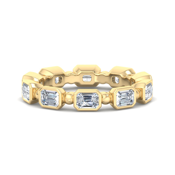 Emerald Cut Diamond Ring - Krishnashray