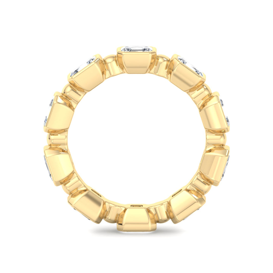 Emerald Cut Diamond Ring - Krishnashray