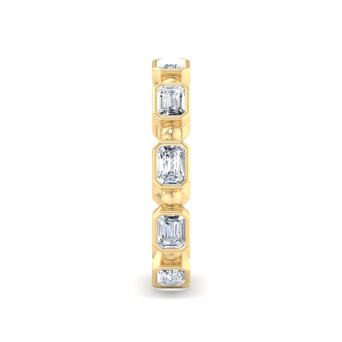 Emerald Cut Diamond Ring - Krishnashray