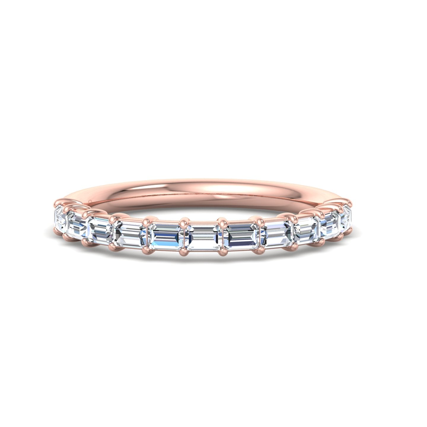 Baguette Diamond Eternity Band - Krishnashray