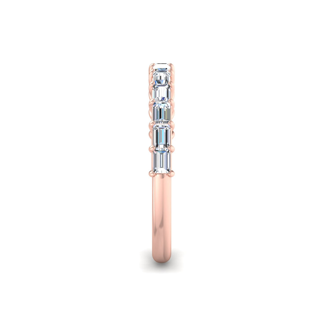 Baguette Diamond Eternity Band - Krishnashray