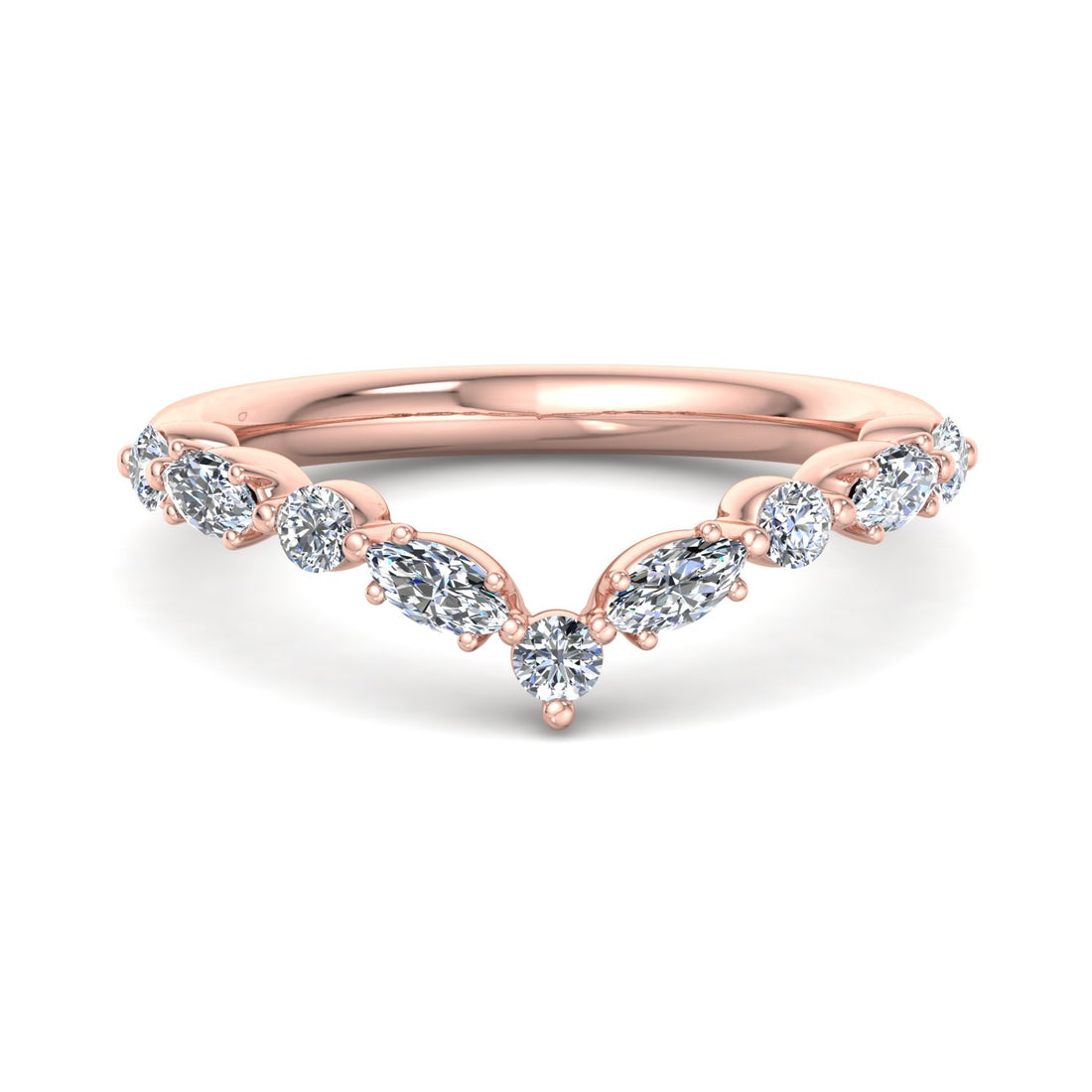 Royal-inspired gold ring with touches of Singapore heritage designs