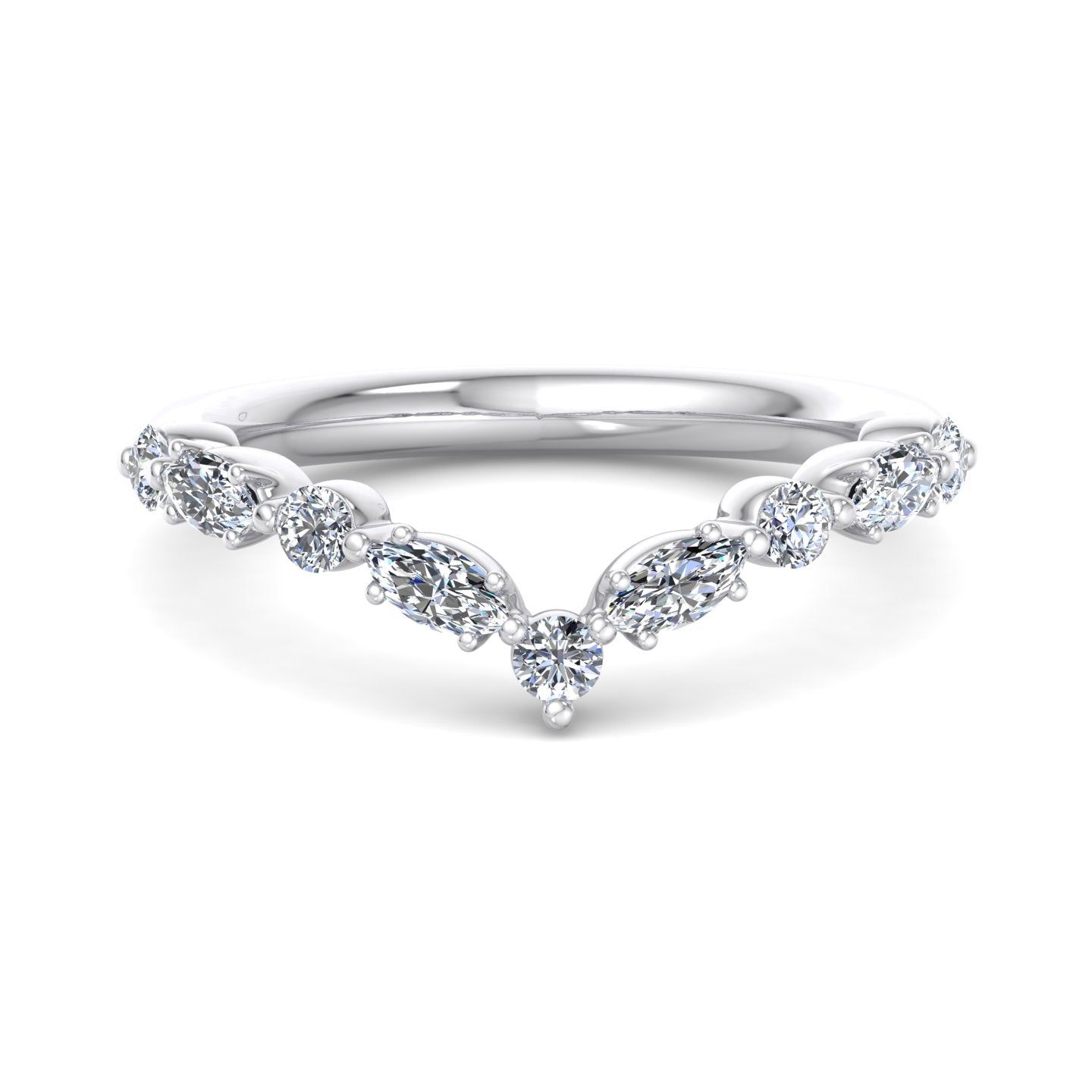 Luxury-inspired eternity ring echoing Orchard Road exclusives