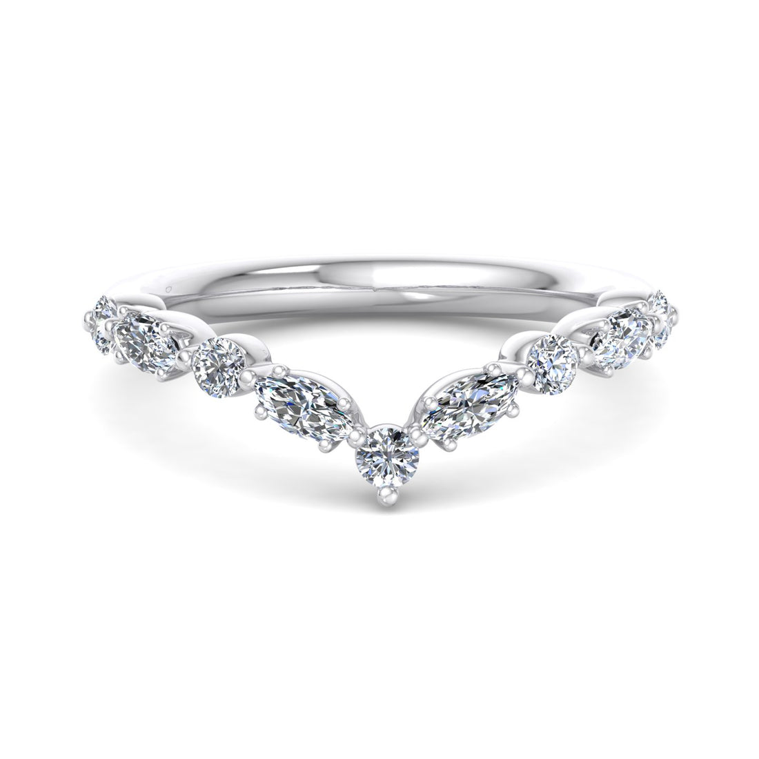 Luxury-inspired eternity ring echoing Orchard Road exclusives