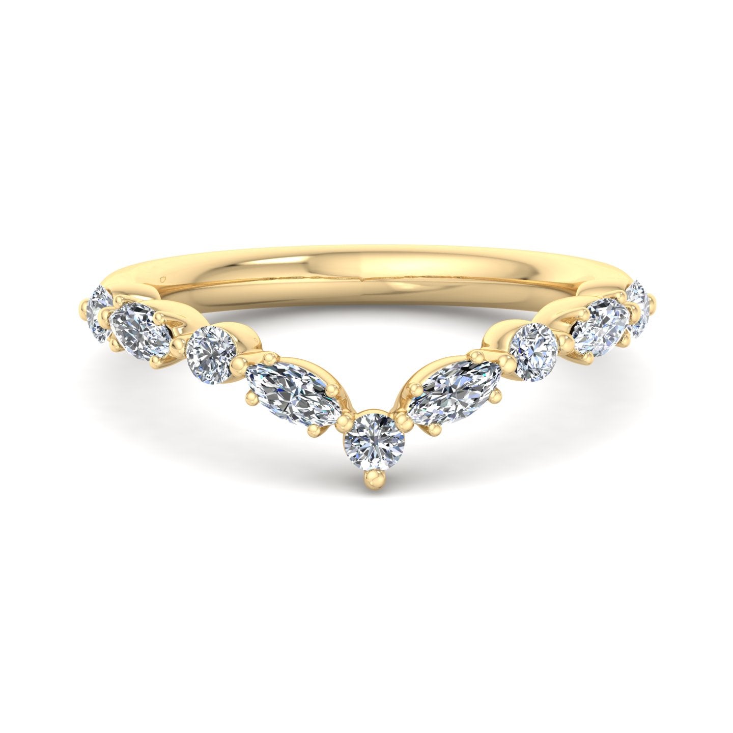 Vintage-inspired engagement ring echoing top Asian designers