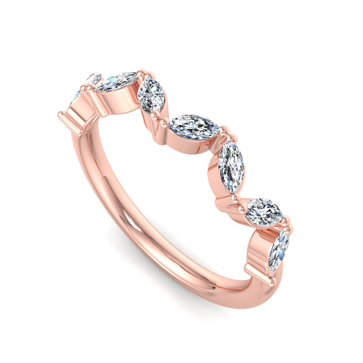 Eternal Elegance Marquise Diamond Ring - Krishnashray