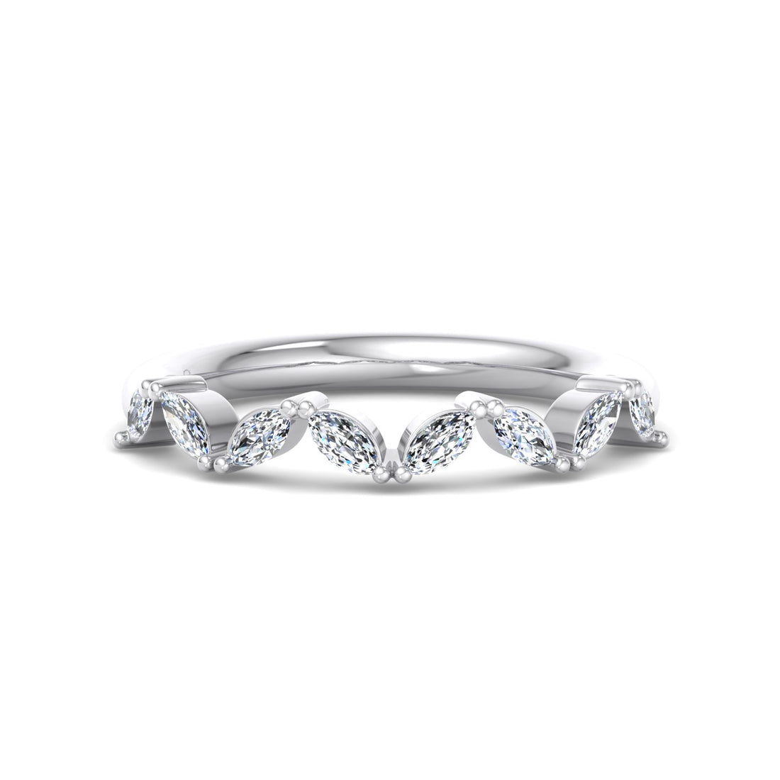 Eternal Elegance Marquise Diamond Ring - Krishnashray