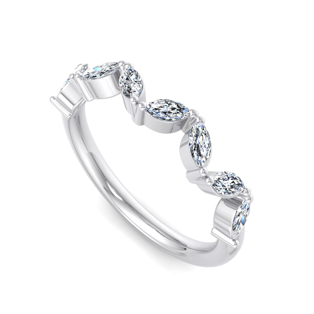 Eternal Elegance Marquise Diamond Ring - Krishnashray