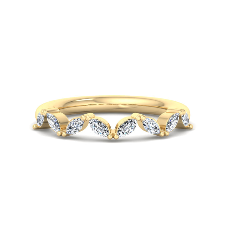 Eternal Elegance Marquise Diamond Ring - Krishnashray