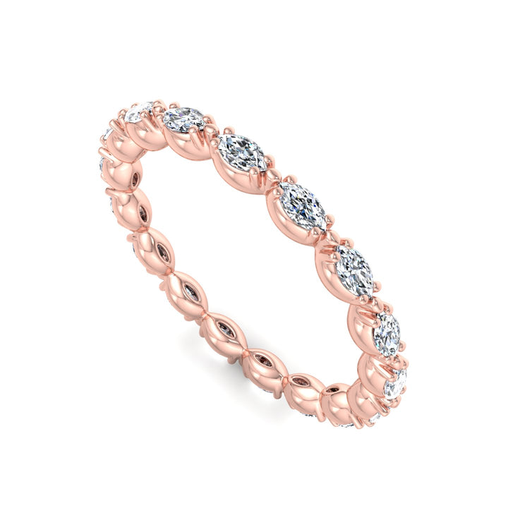Eternal Elegance Marquise Diamond Ring - Krishnashray