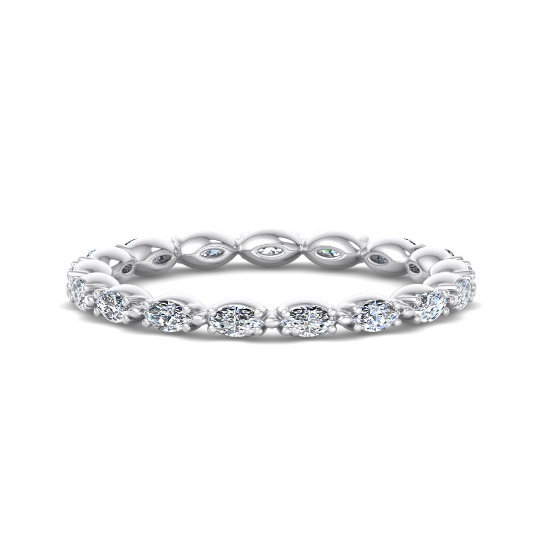 Eternal Elegance Marquise Diamond Ring - Krishnashray