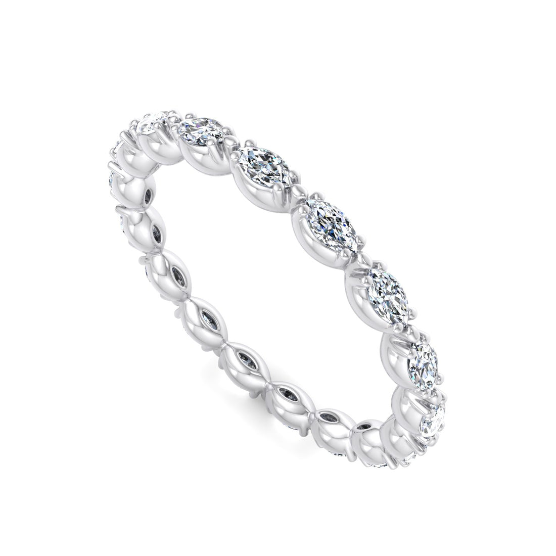 Eternal Elegance Marquise Diamond Ring - Krishnashray