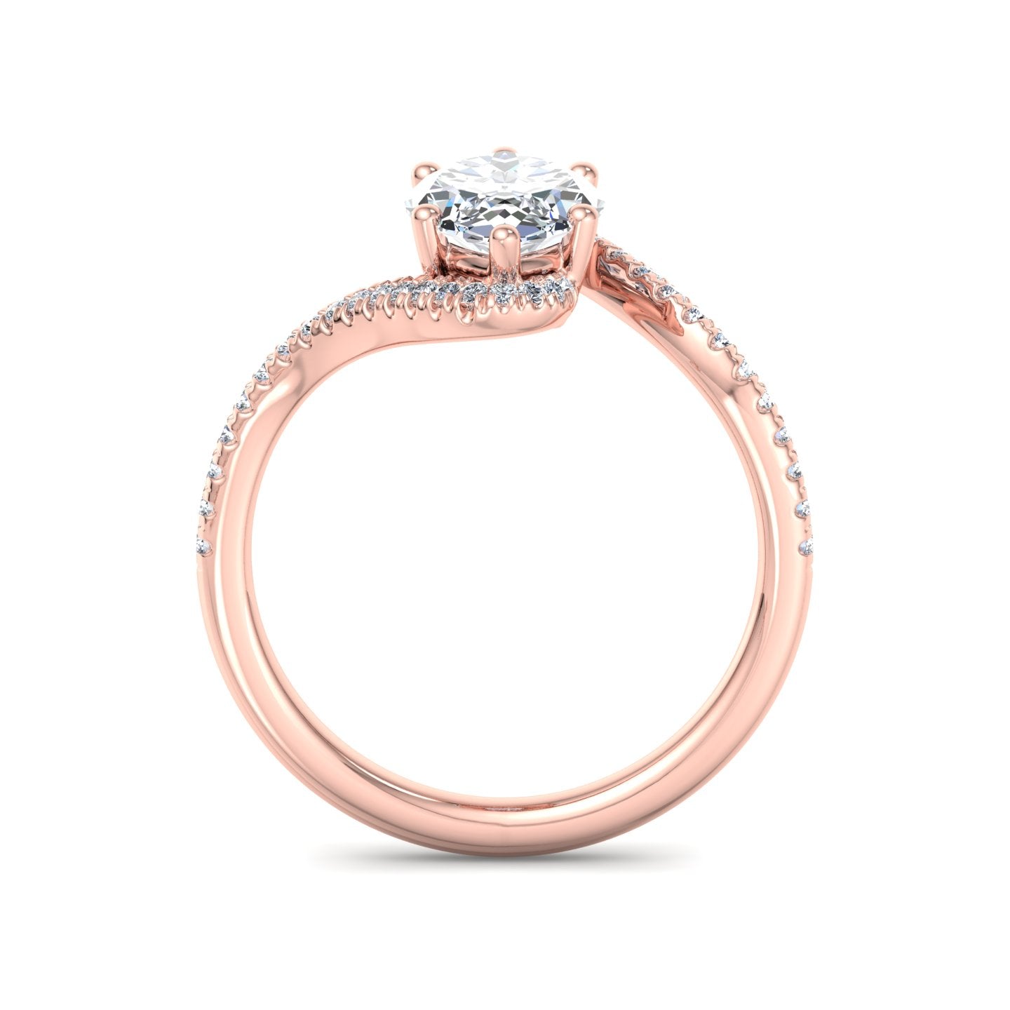 Elegance Twist Ring - Krishnashray