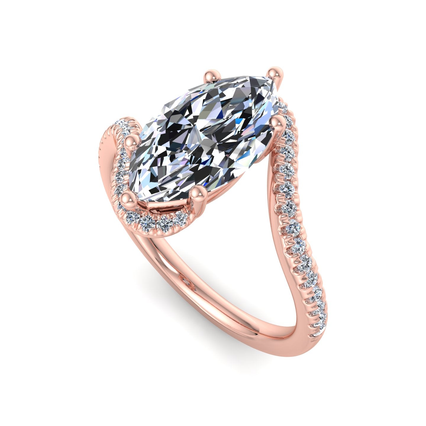 Elegance Twist Ring - Krishnashray