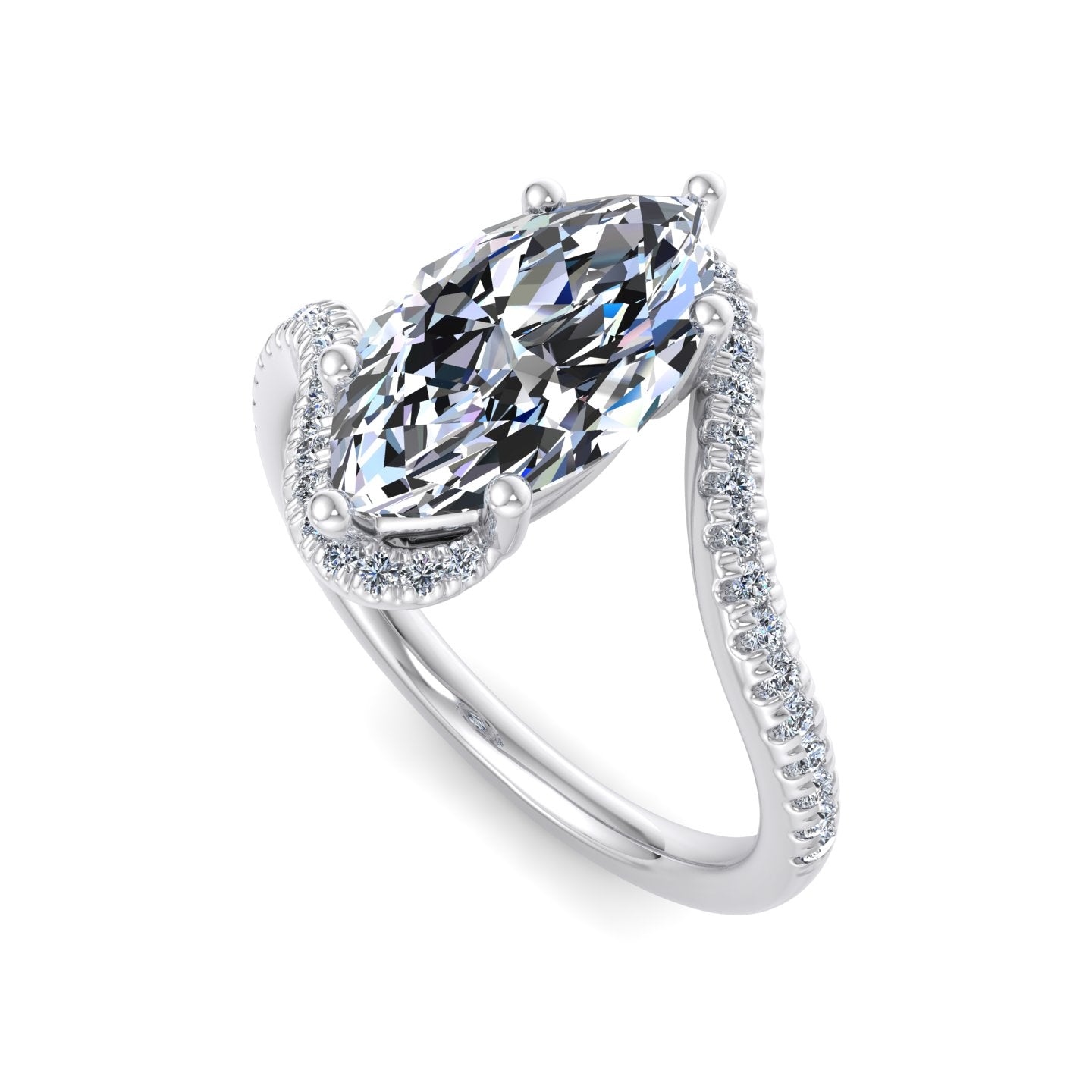 Elegance Twist Ring - Krishnashray