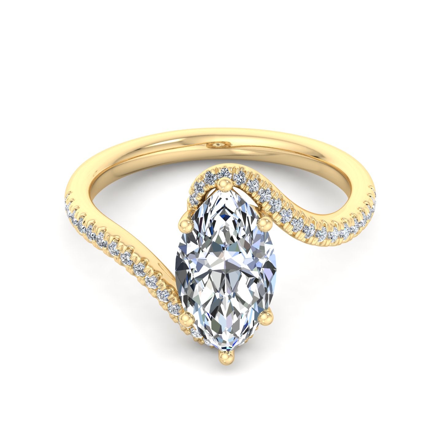 Diamond halo ring with the aura of a Singapore celebrity jeweller