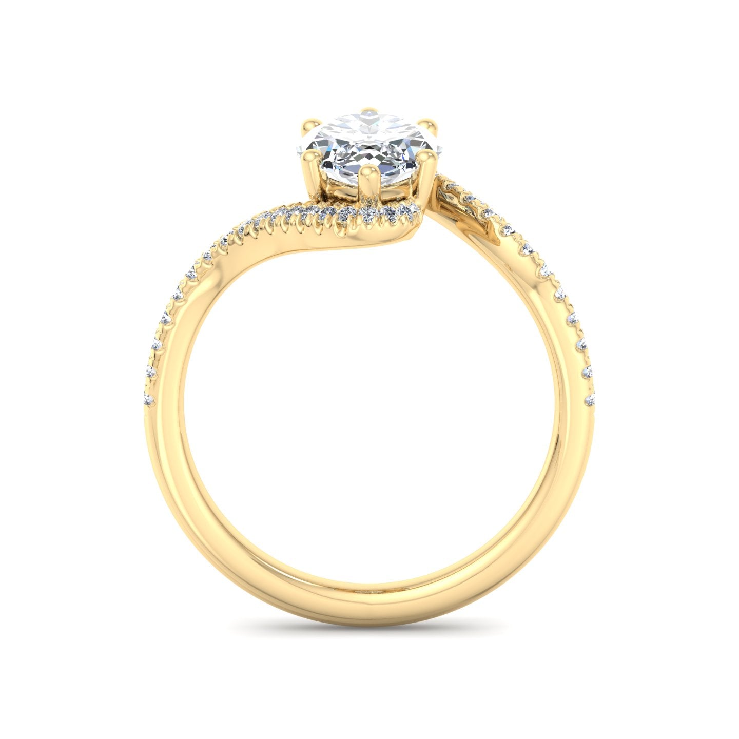 Elegance Twist Ring - Krishnashray