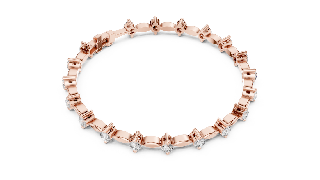 Diamond Tennis Bracelet - Krishnashray