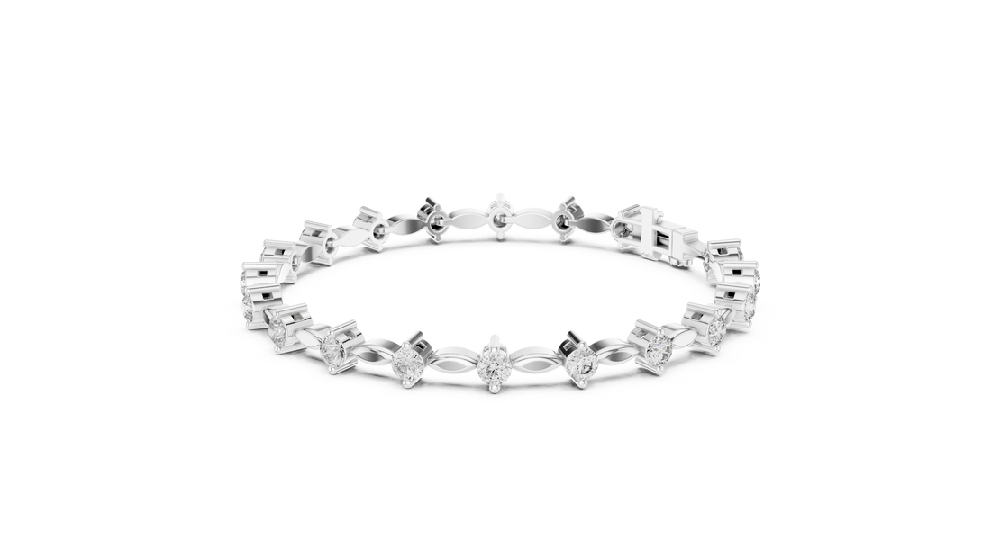 Diamond Tennis Bracelet - Krishnashray