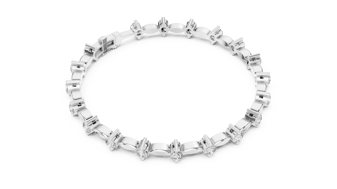 Diamond Tennis Bracelet - Krishnashray