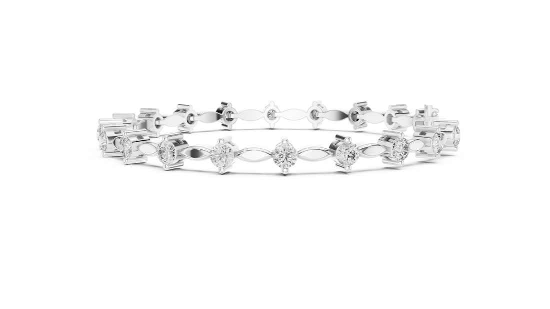 Diamond Tennis Bracelet - Krishnashray