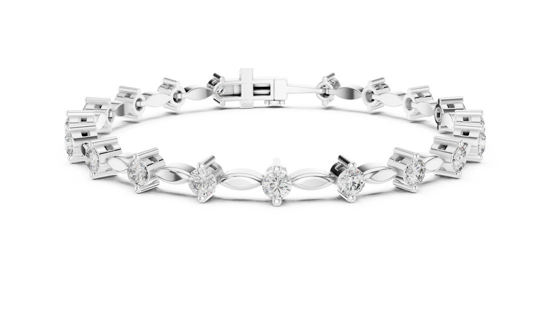 Diamond Tennis Bracelet - Krishnashray
