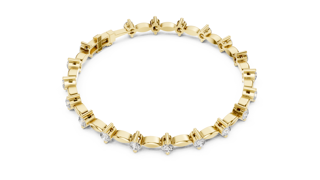Diamond Tennis Bracelet - Krishnashray