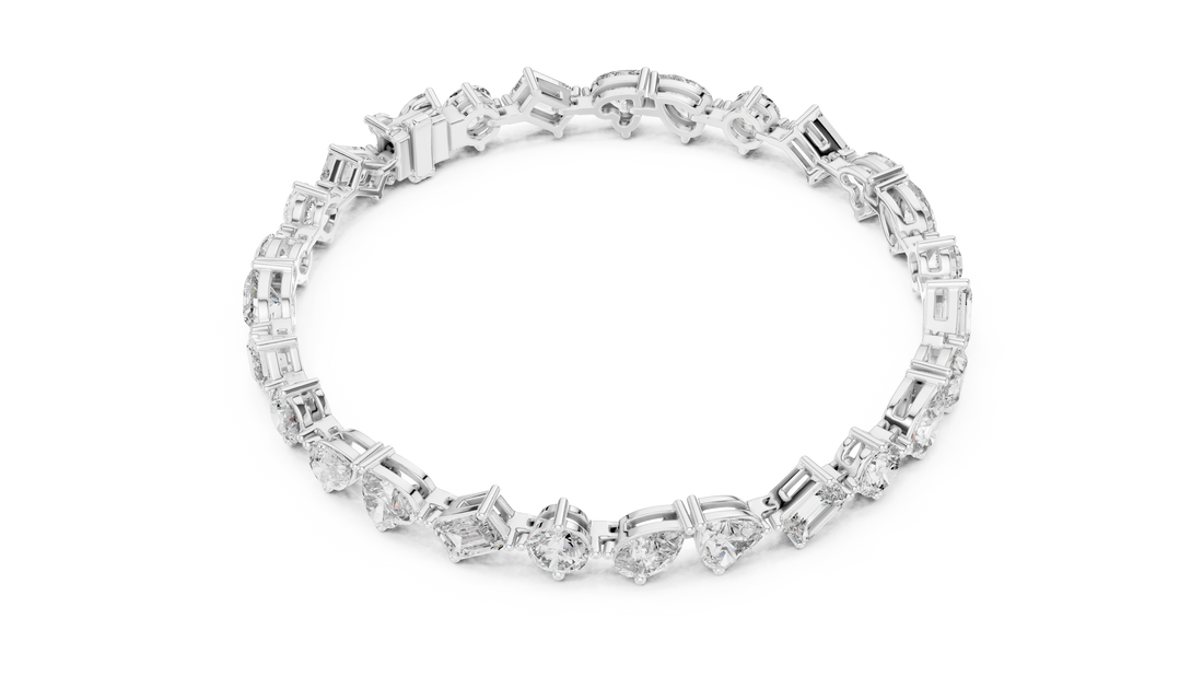 Luxury Diamond Link Bracelet - Krishnashray