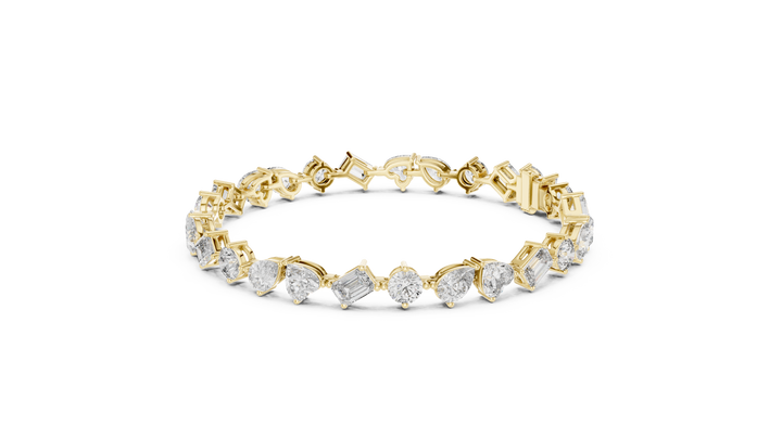 Luxury Diamond Link Bracelet - Krishnashray