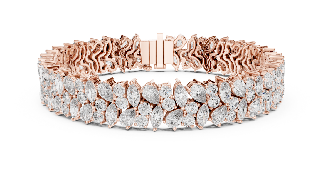 Diamond Bangle Bracelet - Krishnashray