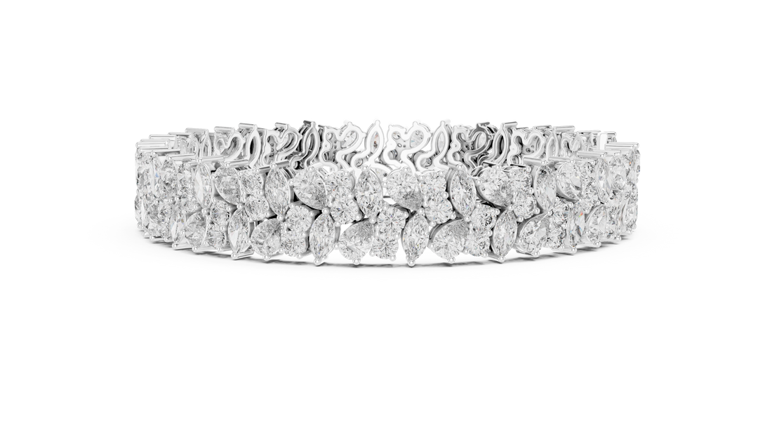 Diamond Bangle Bracelet - Krishnashray