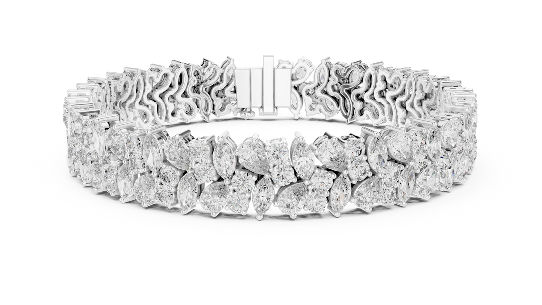 Diamond Bangle Bracelet - Krishnashray