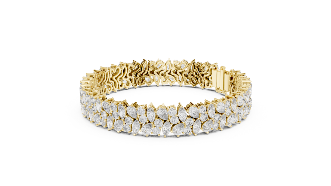 Diamond Bangle Bracelet - Krishnashray