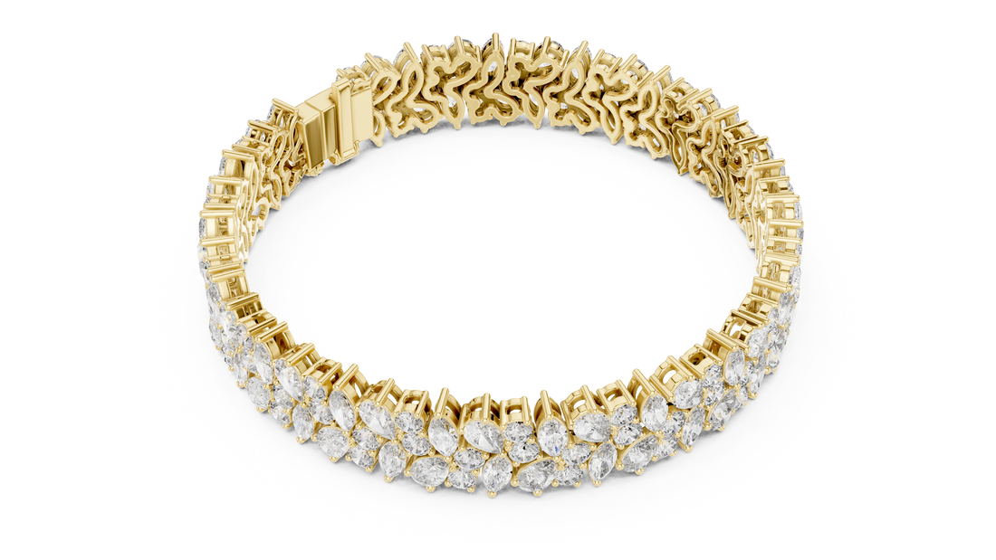 Diamond Bangle Bracelet - Krishnashray