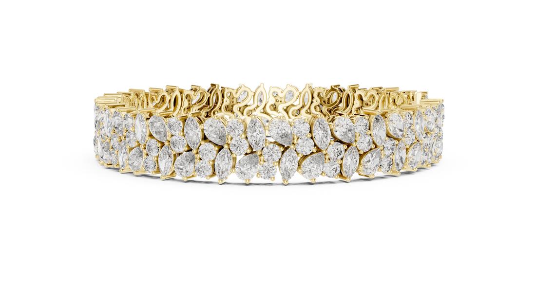 Diamond Bangle Bracelet - Krishnashray