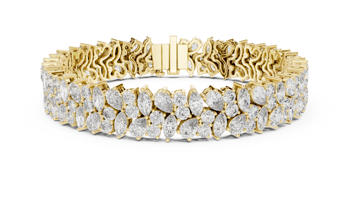 Diamond Bangle Bracelet - Krishnashray