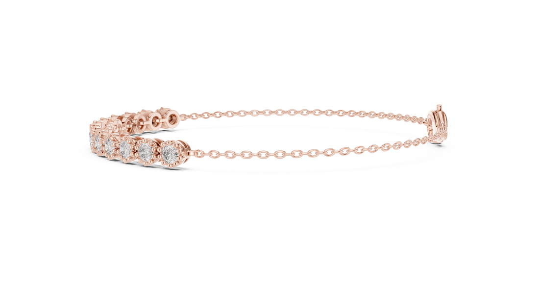 Diamond Line Bracelet - Krishnashray