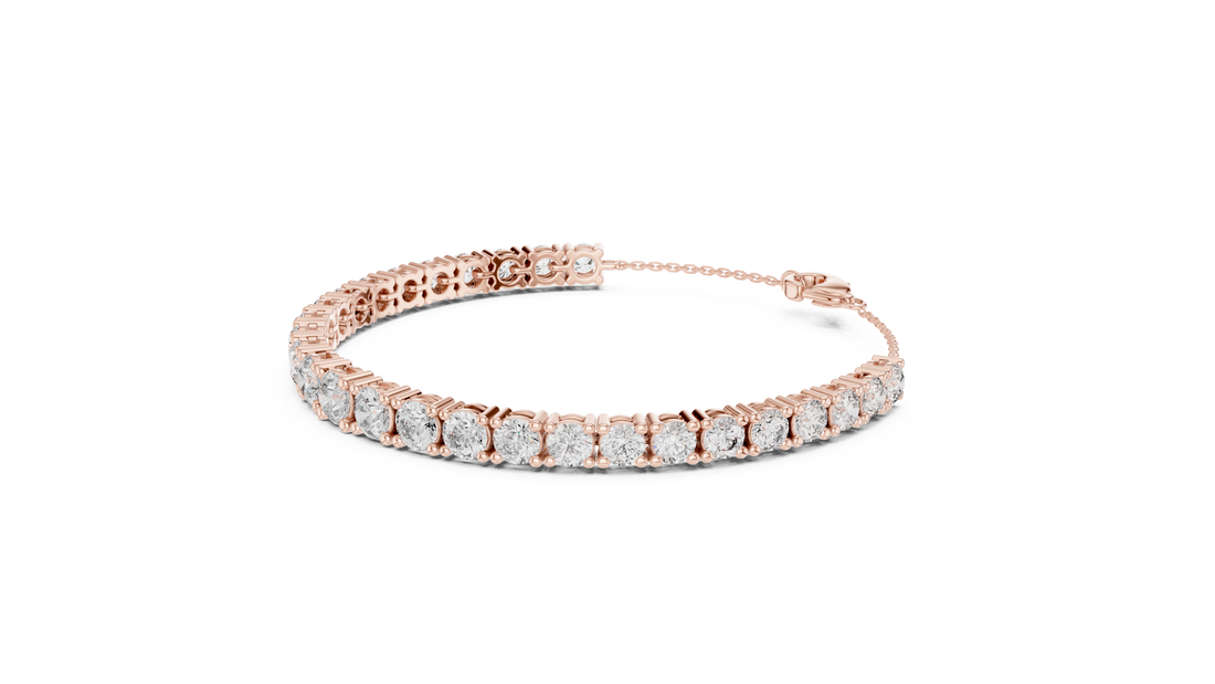 Diamond Line Bracelet - Krishnashray