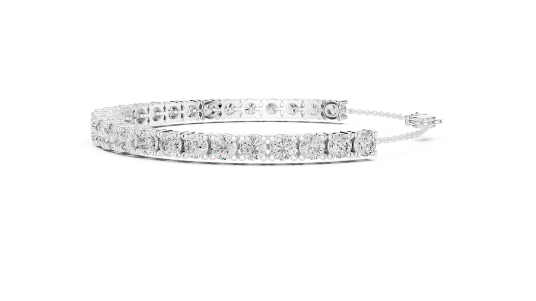 Diamond Line Bracelet - Krishnashray