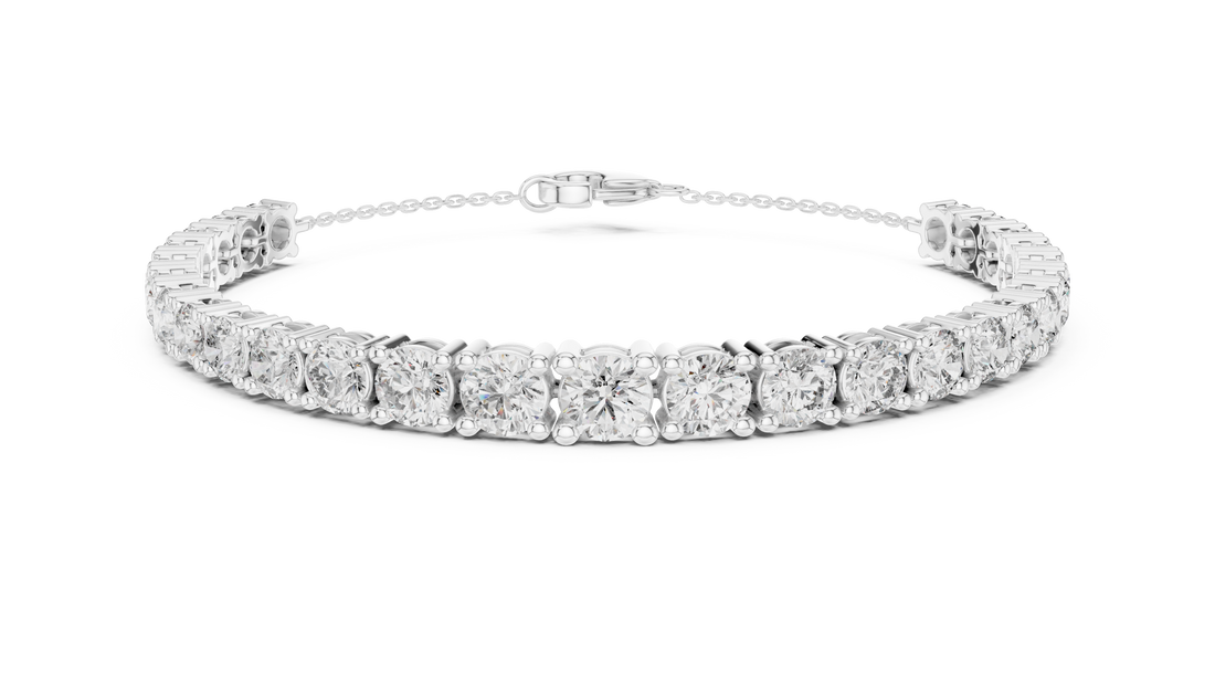 Diamond Line Bracelet - Krishnashray
