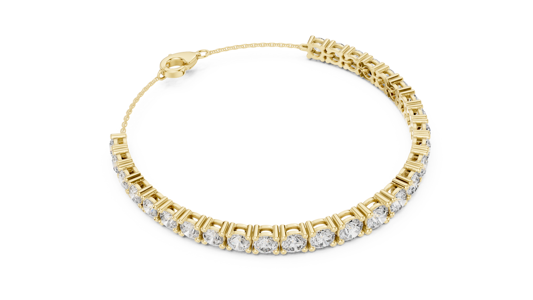 Diamond Line Bracelet - Krishnashray