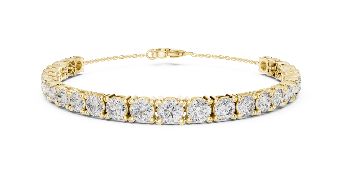 Diamond Line Bracelet - Krishnashray