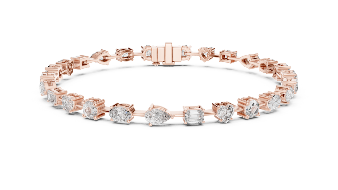 Diamond Line Bracelet - Krishnashray